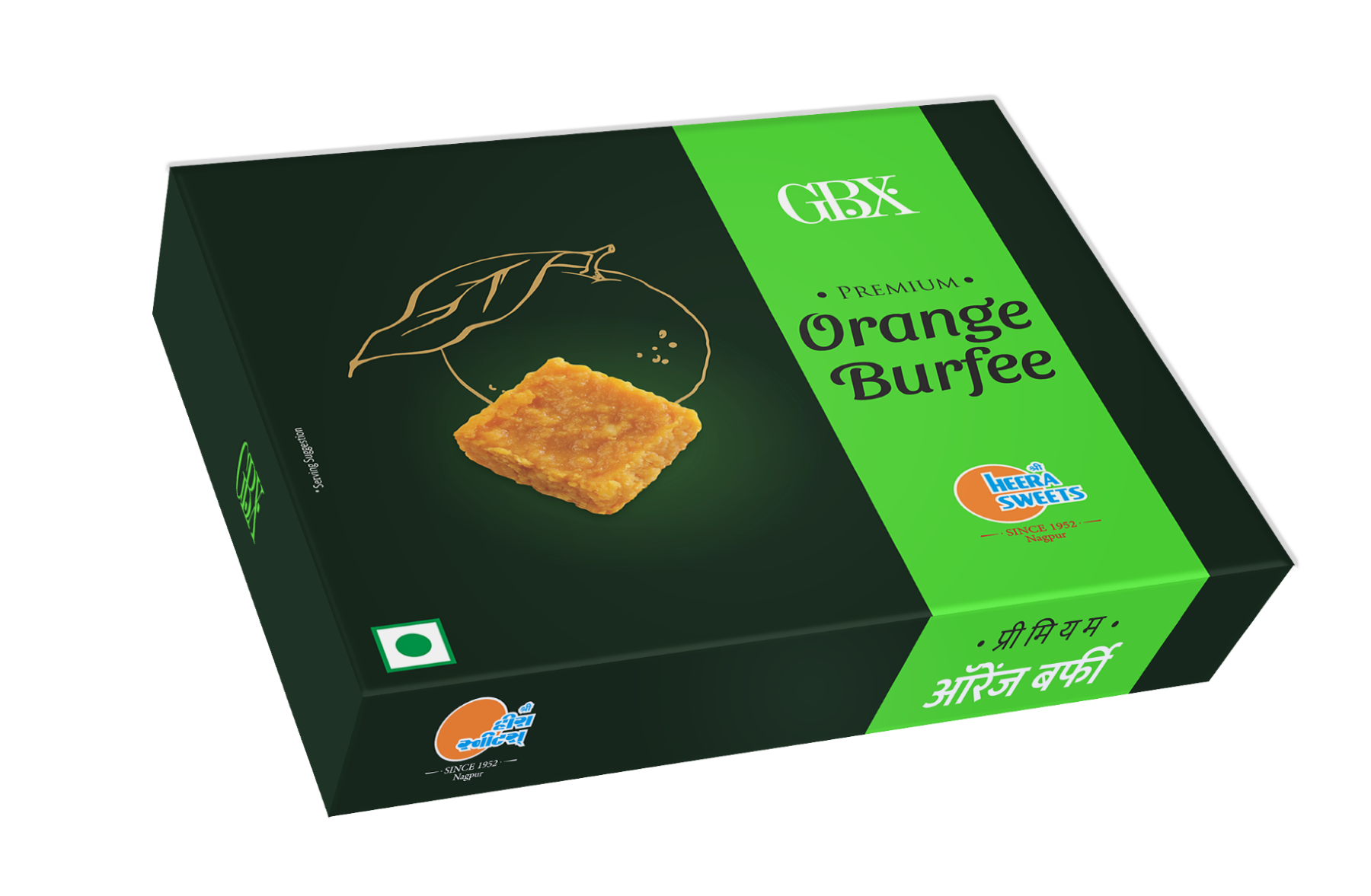 Premium Orange burfee