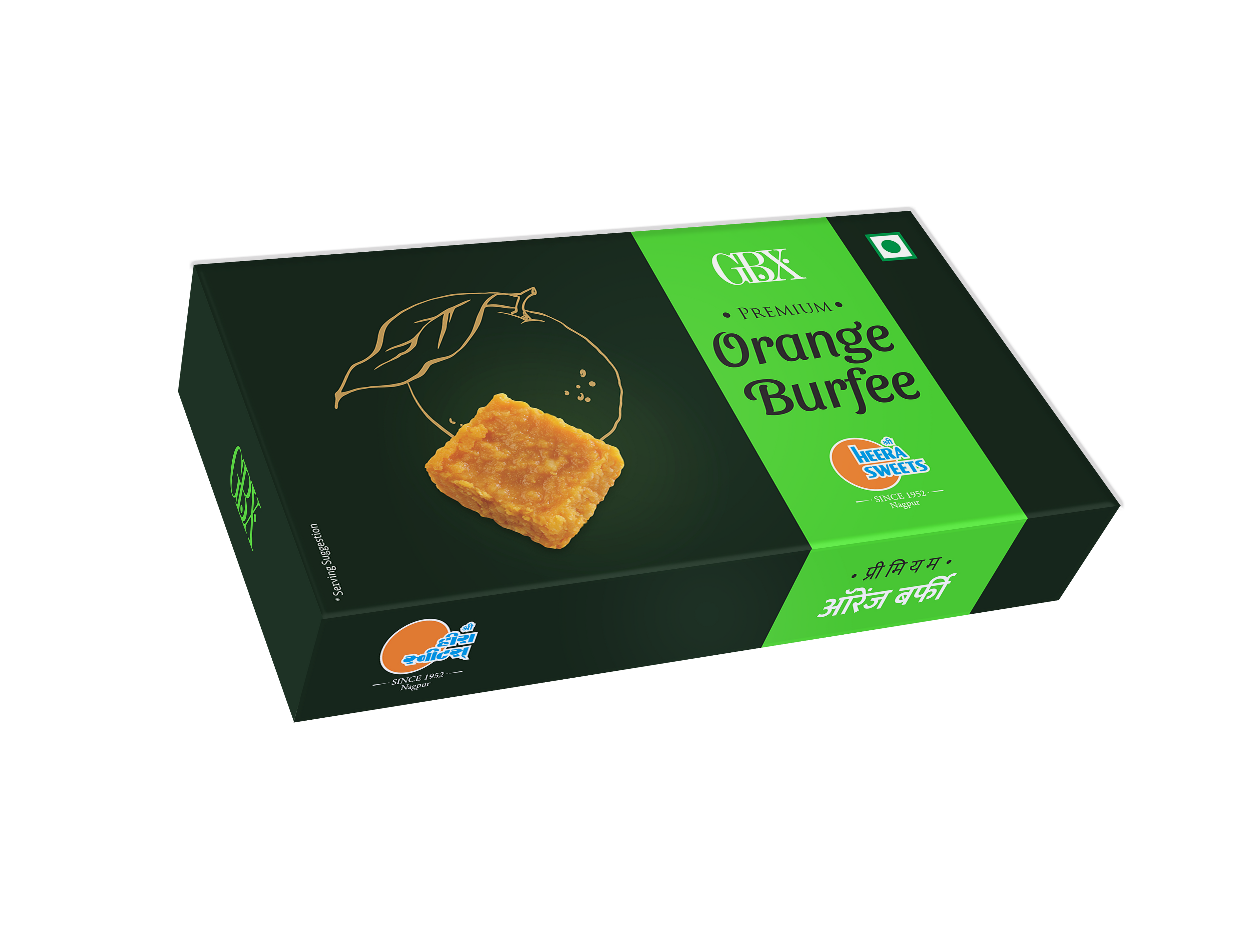Premium Orange burfee