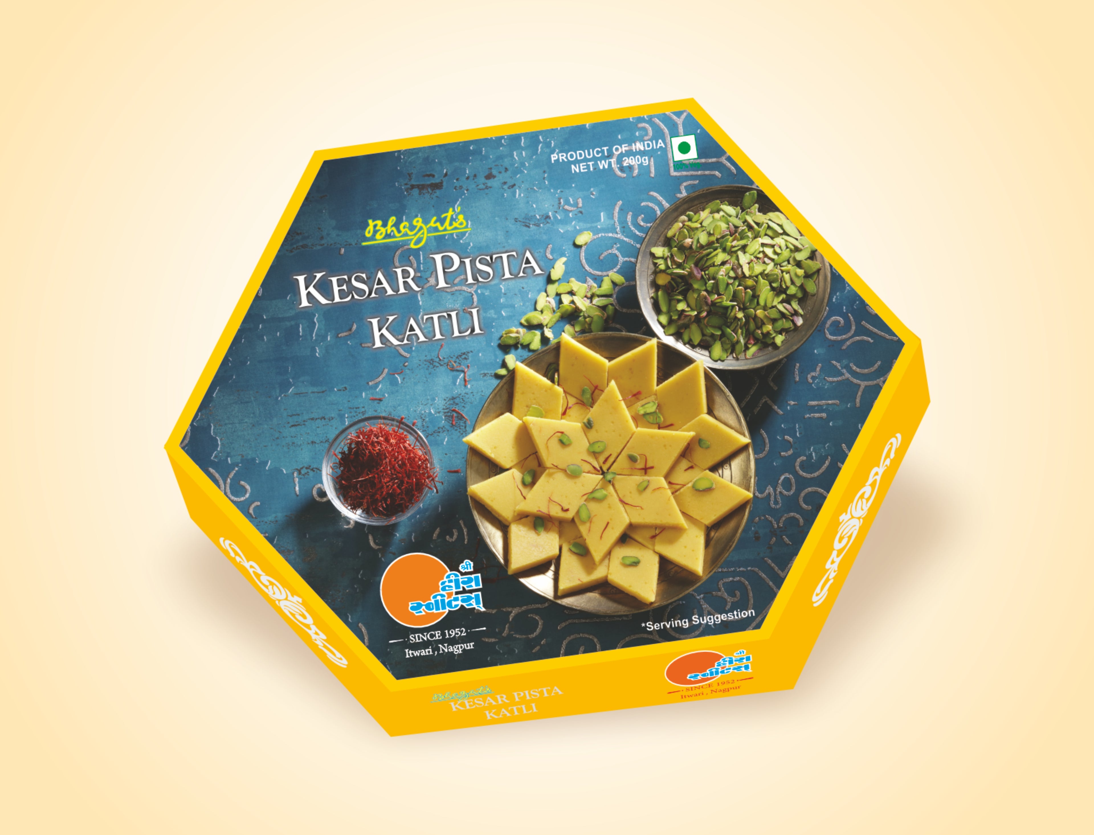 Kesar Pista Kaju katli