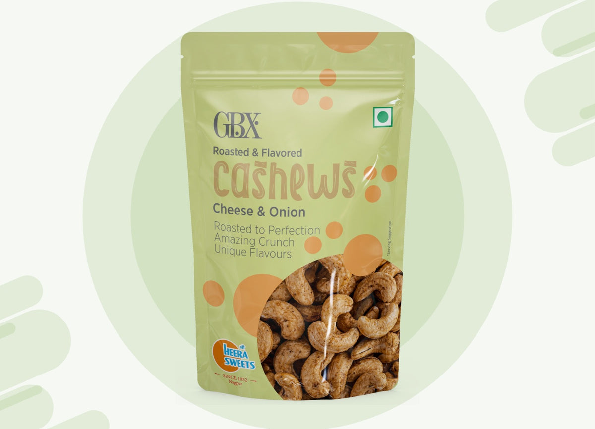 Cream & Onion Cashew 100gm